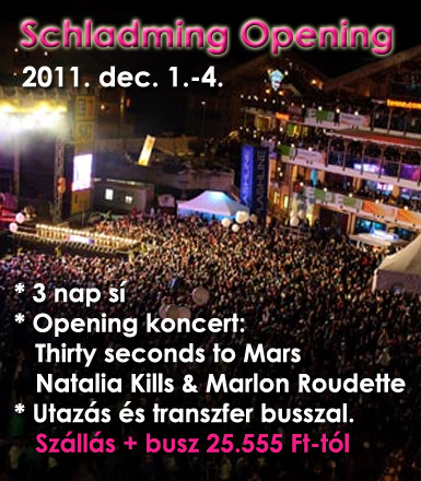 Schladming Opening busszal